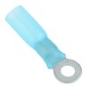Blue Heat Shrink 4.3mm Ring Terminal