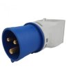 Marlanvil Adapter kempingowy wtyczka CEE 16A na 13A 250V gniazdo brytyjski standard przejściówka IP20 4654 6.8216.UK