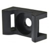 Podstawki montażowe przykręcane MOPP 27x16mm czarne UV 100szt. do opasek zaciskowych