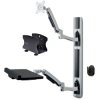 StarTech.com 2PASTSC-WALL-MOUNT Wall Mount Workstation, VESA Mount For 32" Moni