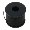 Silicone Cover Stranded-Core Wire - 50ft 30AWG Black