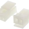 Adapter złącza 2-pinowe -rzędowe raster: 5.08mm TE Connectivity Męski Montaż na kablu Commercial MATE-N-LOK Obudowa