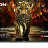 Dyon Ultimax 32H-TI-W Telewizor LCD 80 cm 32 cal EEK F (A - G) DVB-C, DVB-S2, DVB-T, DVB-T2, HD ready, Smart TV, WLAN cz