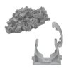 Uchwyt do Rur Kablowych Zamykany 16mm UZ-16 Szary ZESTAW 100 szt