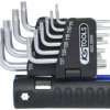 KS Tools 920.2500 TX Zestaw kluczy trzpieniowych T 8, T 10, T 15, T 20, T 25, T 27, T 30, T 40, T 45, T 50 10 szt.