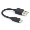 USB A to microB cable - Black