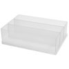 Compartment insert kit, transparent, (W x D) 238 x 168 mm, EINSATZ 80 3XBA8-3, package with 3 pieces