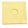 Gąbka do czyszczenia grota lutownicy 55x55mm żółta