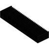 Extruded heatsink, (L x W x H) 75 x 300 x 40 mm, 0.59 to 0.3 K/W, black anodized, SK 56 75 SA
