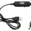 ADAPTER PRZETWORNICA STEP-UP 5V NA 5-12V REGULOWANA 2,1 / 5,5 mm DC