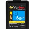 Vorteck Cobalt HSS Drill Bits Set, 6-pcs