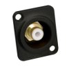 Gniazdo RCA Montaż na panelu Żeński, styki pozłacane 75A Amphenol Industrial