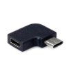 Adapter Value, Usb 3.2 Gen 2, Typ C - C, M/F, Kąt 90, Czarny