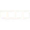 Sedna Ramka poczwórna kremowa pionowa SDN5802023