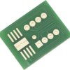 Circuit board, 16.51 x 21.59 mm, pitch 2.54 mm, double-sided, FR4 epoxy, Cu 35 µm, BYB-3-11H6042