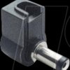 072674 DC angled plug — 1.3 mm/3.5 mm/14 mm