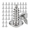 Wkręt Podkładkowy 2,3x8mm Blachowkręt x100 Szt Płaska Główka PWA2.3X8X5