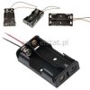 Koszyk na baterie 2XR6 ( II ) 1 strona + kable