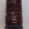4700uF 16V 105C 16x35mm kondensator elektrolilyczny SXE LESR NIPPON CHEMI-CON
