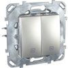 UNICA TOP Wyłącznik zwierny przycisk żaluzjowy aluminium MGU50.207.30Z SCHNEIDER ELECTRIC