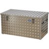 Alutec 41250 Checker plate box Aluminium 1022 x 525 x 520 mm Transport box