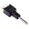 TL38P005200 APEM On-Off-(On) Momentary Subminiature Washable PCB Toggle Switch SPDT