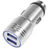 LogiLink PA0228 USB charger 10.5W 2x USB-A Silver Car Emergency hammer