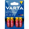 Bateria alkaliczna LR6 / AA 1,5V LONGLIFE MAX POWER /4szt./