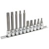 Sealey AK6216 Spline Socket Bit Set 10pc 3/8"sq Drive