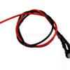 Kontrolka led 5mm 12V biała zimna 20cm 2szt