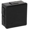 Puszka natynkowa pusta 6 wlotów VIPLAST VP-02 klik CZARNA IP55 86x86x40mm 002-05
