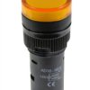 Yellow 16mm LED Pilot Indicator Light 220V