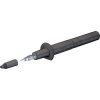 Test probe, socket 4 mm, rigid, 1000 V, CAT II, black, 66.9112-21