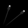 Kabel USB-C wt/wt USB-C 1m czarny