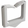 Edge cable holder, 0.8-2 mm, nylon, natural, (L x W x H) 26 x 4.6 x 21 mm, 8194AA00