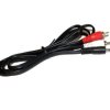 Kabel JACK 3,5mm - 2xRCA CHINCH AUX (1,5m)