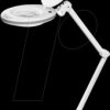 60360 Magnifying lamp, LED, Ø 127 mm crystal glass lens, 3 diopters
