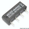 SIL05-BV502 Reed Relay 5VDC 1A Coil 500 Ohm SIL4 MEDER