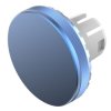 Soczewki do wskaźników, 61-984, Niebieski, Okrągły, średnica: 19.7