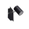 Oprawa ścienno-sufitowa GU10 max 10W EVALO EL-1I B-SR czarny 35691