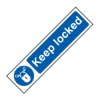 Scan 5011 Keep Locked - PVC 200 x 50mm