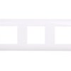 Dante Ramka Potrójna Tworzywo Asa Biały 450483