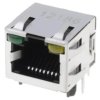 Gniazdo RJ45 8-PIN Kat 5 ekranowane,z diodą LED Układ 8p8c 2-406549-4