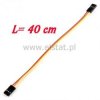 Przew. do płytek styk. Ż-Ż 3pin 40cm