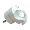 Wtyczka kątowa AWA-WN biały 51.55 ELEKTRO-PLAST