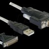 61308 Adaptor USB 2.0 > serial 1x 9 Pin + 25 Pin FTDI