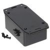 Hammond 1591LSFLBK Multipurpose GPABS Enclosure Flanged Lid 85 x 56 x 39 Black