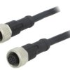 M12A12FL12AFLSD001 Kabel do czujników/automatyki 12PIN M12-M12 1m wtyk wtyk