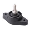 Black Negative M8 Stud Large Base Power Distribution Post 150A