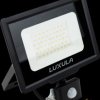 LX400123 LED floodlight, 50 W, 3000 K, 5000 lm, IP65, motion detector